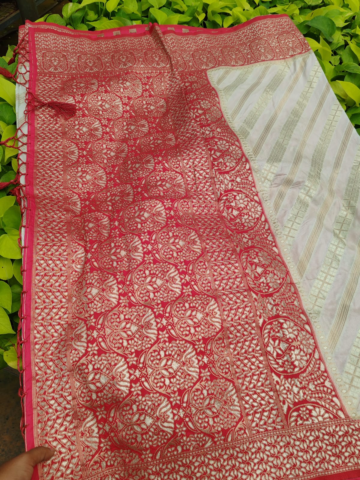 Textured vegan leather moto Jacket - Image 2